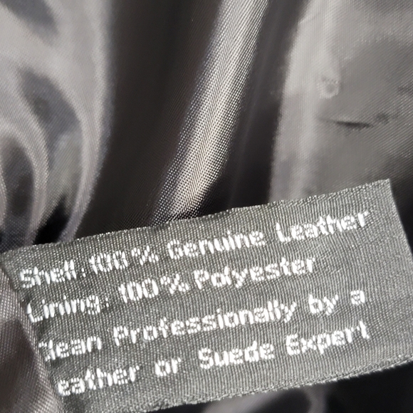 LEATHER US Air Force Motorcycle Vest Size XL #391 - Picture 3 of 9